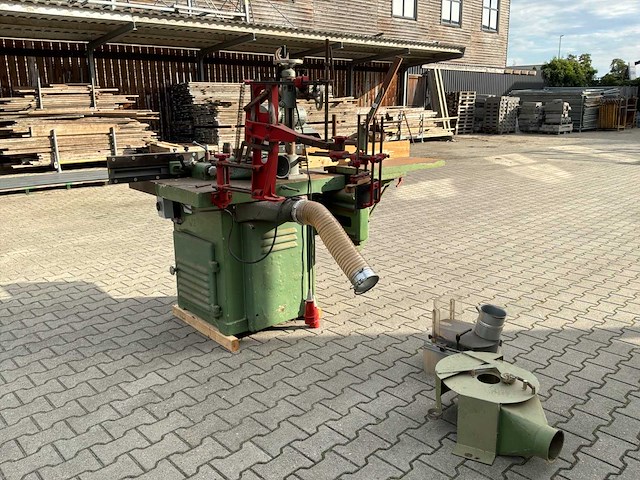 1974 kamro km2 houtfrees machine met diverse beitels - afbeelding 19 van  21