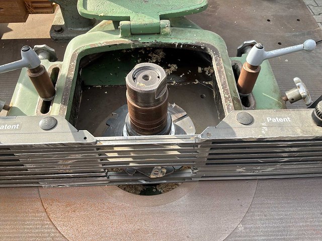 1974 kamro km2 houtfrees machine met diverse beitels - afbeelding 4 van  21