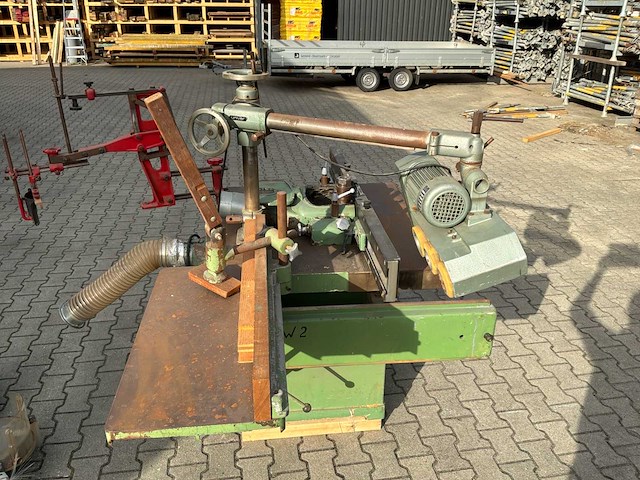 1974 kamro km2 houtfrees machine met diverse beitels - afbeelding 6 van  21