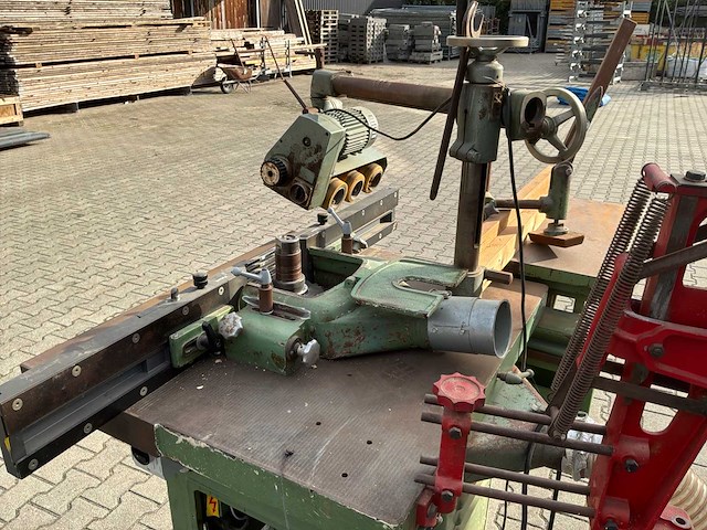 1974 kamro km2 houtfrees machine met diverse beitels - afbeelding 8 van  21