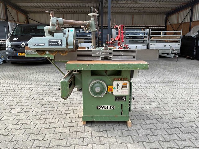 1974 kamro km2 houtfrees machine met diverse beitels - afbeelding 12 van  21
