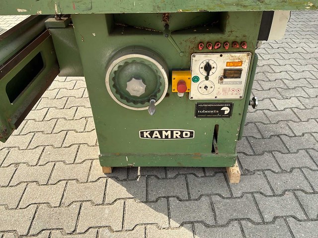 1974 kamro km2 houtfrees machine met diverse beitels - afbeelding 20 van  21