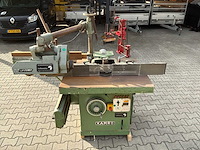 1974 kamro km2 houtfrees machine met diverse beitels - afbeelding 21 van  21
