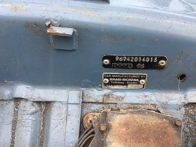 1974 saab 96 l v4 oldtimer - afbeelding 6 van  14