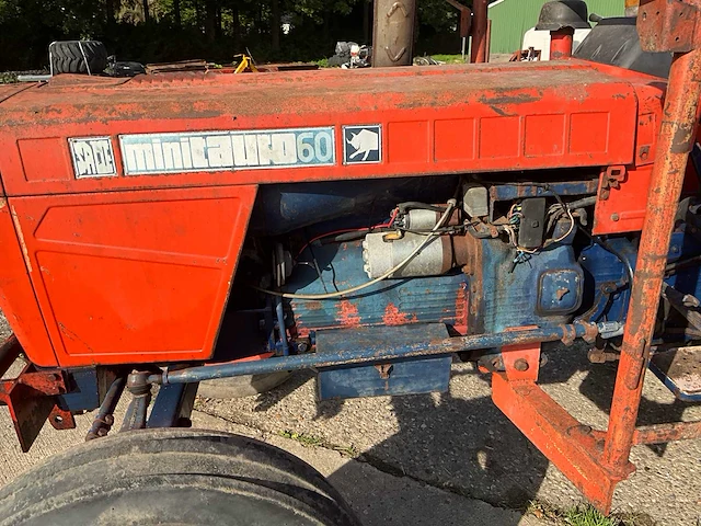 1974 same minitauro 60 oldtimer tractor - afbeelding 2 van  34