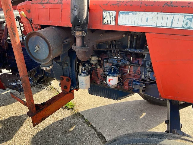 1974 same minitauro 60 oldtimer tractor - afbeelding 9 van  34