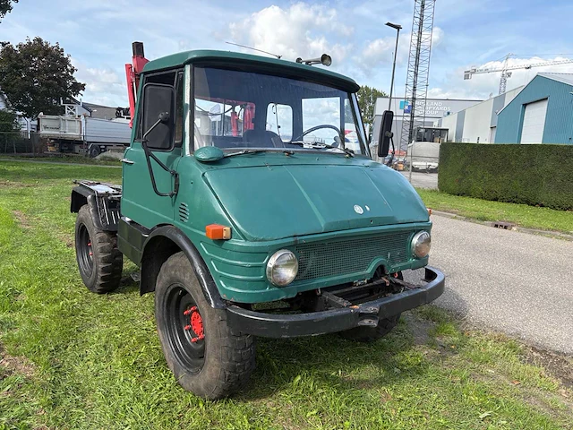 1974 unimog - 421 - oldtimer tractor - afbeelding 3 van  33