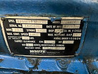 1974 white d298er noodstroomaggregaat - afbeelding 5 van  8