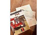 1975 international 744 allrad vierwielaangedreven landbouwtractor - afbeelding 13 van  20