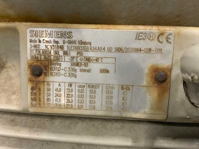 1975 ksb cpk-cm100-400 centrifugaalpomp - afbeelding 8 van  8