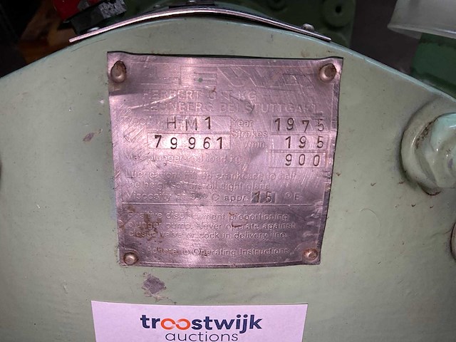 1975 lewa hm1 hogedruk plunjer-/membraandoseerpomp - afbeelding 5 van  5