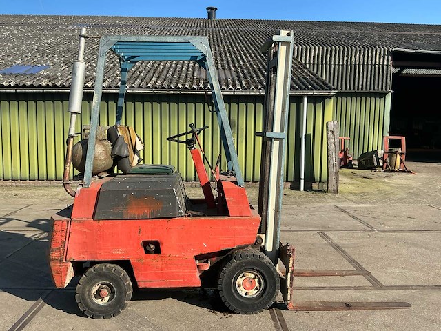 1975 linde h15t vorkheftruck - afbeelding 5 van  12