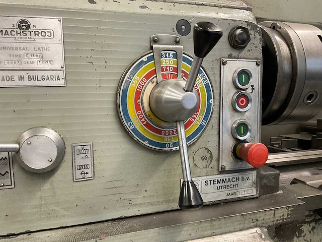 1975 machstroj c11mb universele draaibank - afbeelding 8 van  14