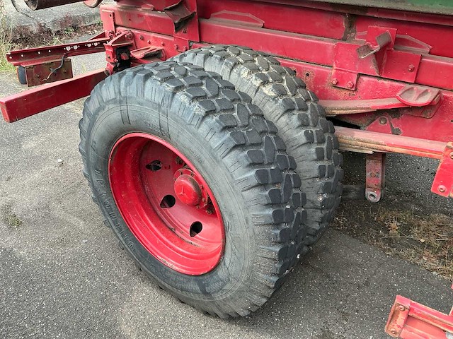 1975 mercedes-benz lp 1319 4x2 met meiller pk 7055 afzetcontainersysteem - afbeelding 5 van  25