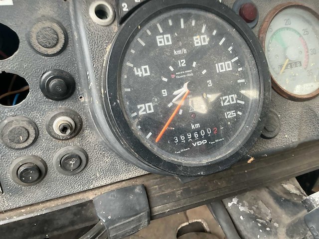 1975 mercedes-benz lp 1319 4x2 met meiller pk 7055 afzetcontainersysteem - afbeelding 8 van  25