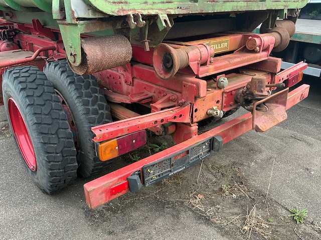 1975 mercedes-benz lp 1319 4x2 met meiller pk 7055 afzetcontainersysteem - afbeelding 11 van  25