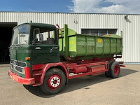 1975 mercedes-benz lp 1319 4x2 met meiller pk 7055 afzetcontainersysteem - afbeelding 1 van  22
