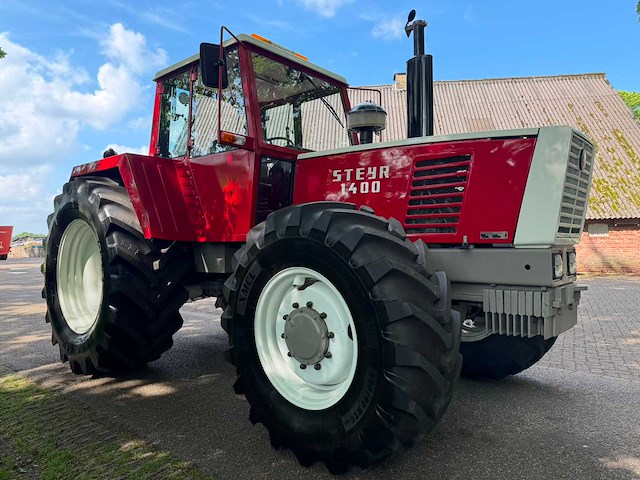 1975 steyr 1400 vierwielaangedreven landbouwtractor - afbeelding 6 van  11