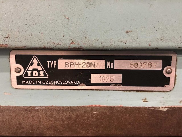 1975 tos bph-20na vlakslijpmachine - afbeelding 16 van  23