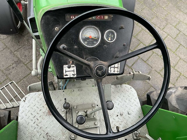 1976 deutz d 80 06 z tweewielaangedreven landbouwtractor - afbeelding 20 van  24