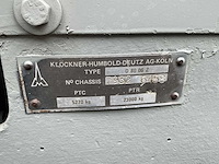 1976 deutz d 80 06 z tweewielaangedreven landbouwtractor - afbeelding 24 van  24