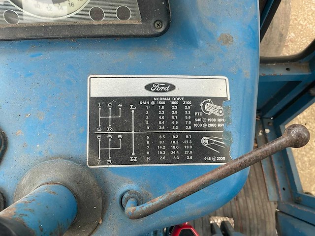 1976 ford 4600 oldtimer tractor - afbeelding 11 van  22