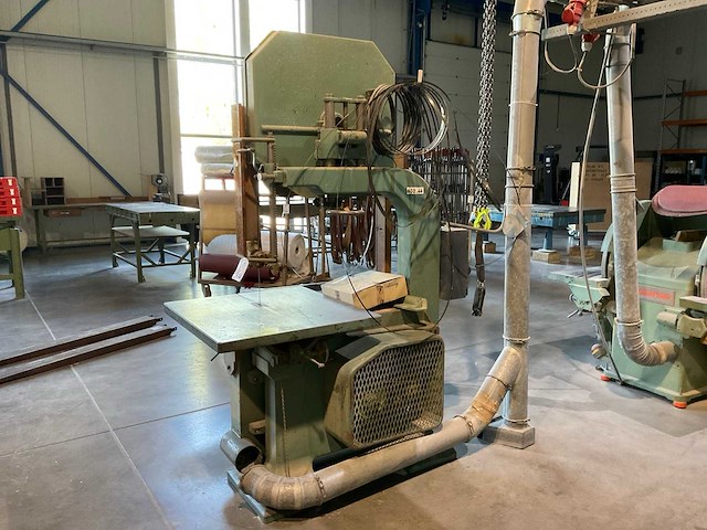 1976 friedrich zimmermann bz800 lintzaagmachine - afbeelding 1 van  9