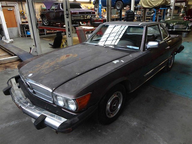 1976 mercedes-benz 450 sl (w107) | german classic sports car - afbeelding 20 van  28