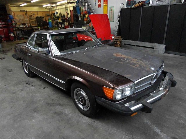 1976 mercedes-benz 450 sl (w107) | german classic sports car - afbeelding 21 van  28