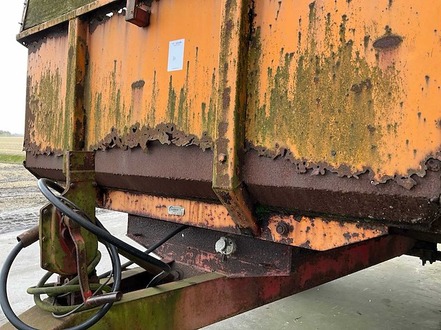 1976 miedema hs80 dumper aanhanger - afbeelding 6 van  17