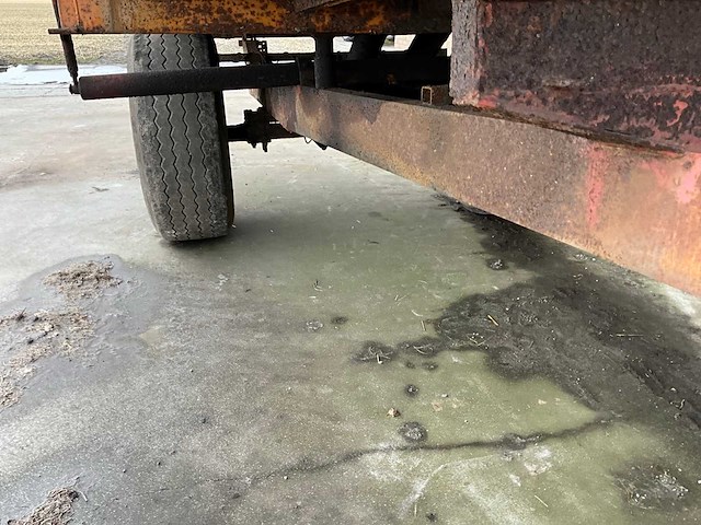 1976 miedema hs80 dumper aanhanger - afbeelding 8 van  17