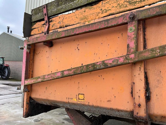 1976 miedema hs80 dumper aanhanger - afbeelding 13 van  17