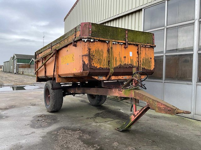 1976 miedema hs80 dumper aanhanger - afbeelding 11 van  17
