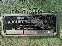 1976 mössner ebm 2/2 lintzaagmachine - afbeelding 7 van  9