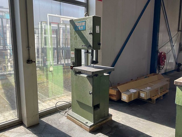 1976 mössner ebm 2/2 lintzaagmachine - afbeelding 1 van  2