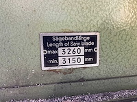1976 mössner ebm 2/2 lintzaagmachine - afbeelding 6 van  9
