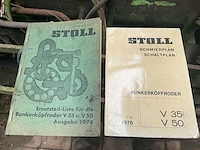 1976 stoll v50 bietenvolrooier – bladopvang – weeginstallatie - afbeelding 9 van  22