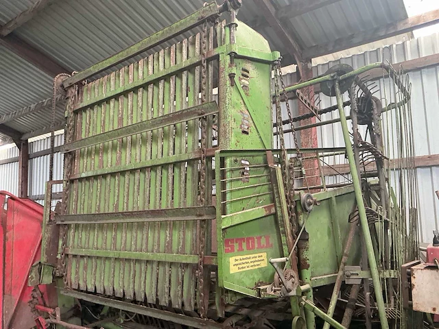 1976 stoll v50 bietenvolrooier – bladopvang – weeginstallatie - afbeelding 6 van  22