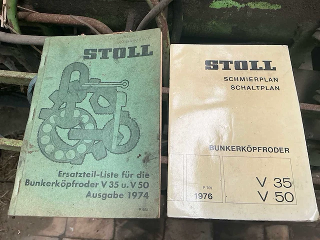 1976 stoll v50 bietenvolrooier – bladopvang – weeginstallatie - afbeelding 9 van  22