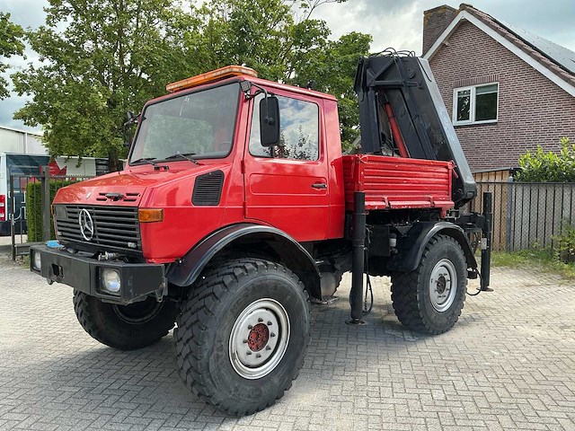 1976 unimog 425.141 u1500 vierwielaangedreven landbouwtractor - afbeelding 1 van  53