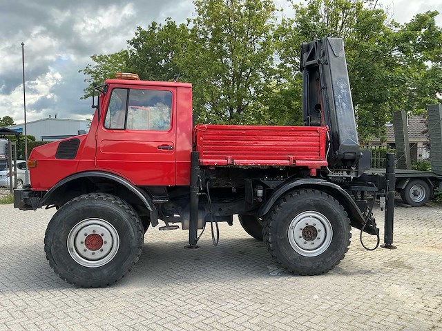 1976 unimog 425.141 u1500 vierwielaangedreven landbouwtractor - afbeelding 12 van  53