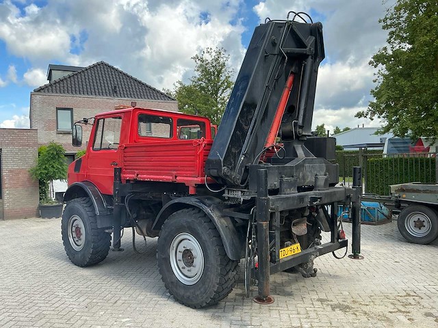 1976 unimog 425.141 u1500 vierwielaangedreven landbouwtractor - afbeelding 23 van  53