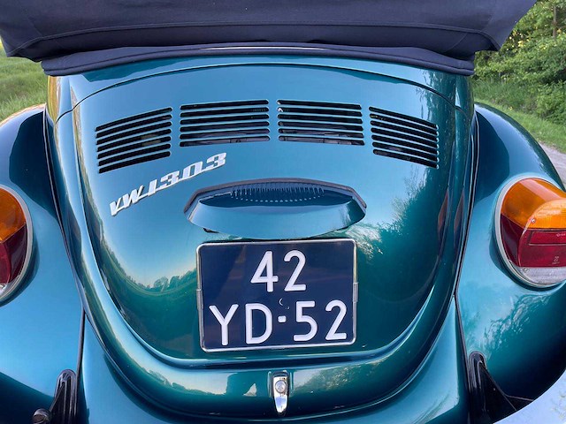 1976 volkswagen kever cabriolet 1303 ls oldtimer - afbeelding 16 van  27