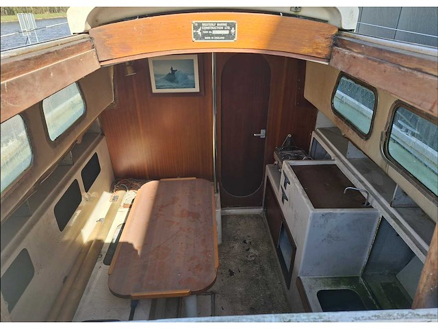 1976 westerly centaur kimkieler zeilboot - afbeelding 4 van  5