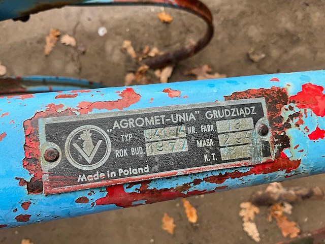 1977 agromet u902/0 cultivator - afbeelding 5 van  13