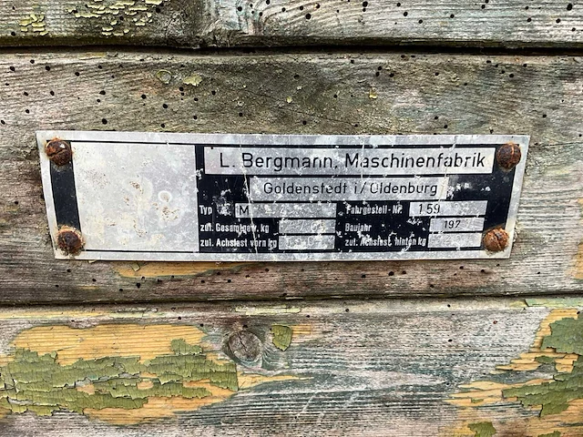 1977 bergmann m44 meststrooier - afbeelding 4 van  16