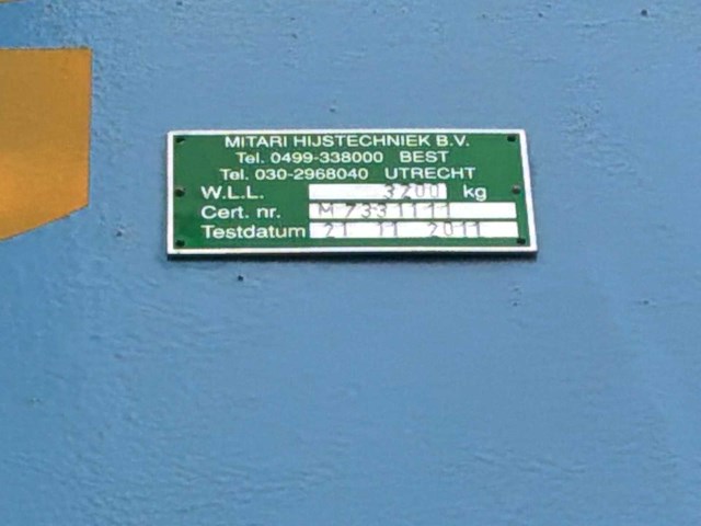 1977 demag p46 h4 bovenloophalkraan - afbeelding 13 van  15