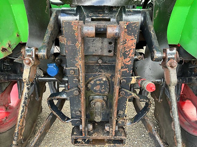 1977 deutz d5206 oldtimer tractor trl-78-r (marge) - afbeelding 6 van  26