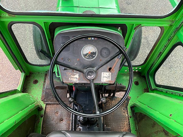 1977 deutz d5206 oldtimer tractor trl-78-r (marge) - afbeelding 9 van  26