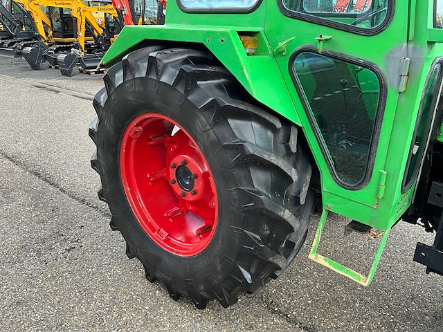 1977 deutz d5206 oldtimer tractor trl-78-r (marge) - afbeelding 3 van  26